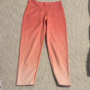 Aerie Women's Gradient Orange Leggings